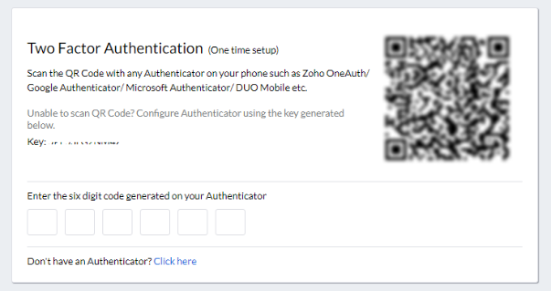 QR-код для 2FA
